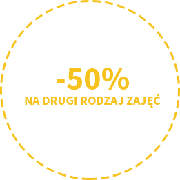 drugie zajęcia za pół ceny